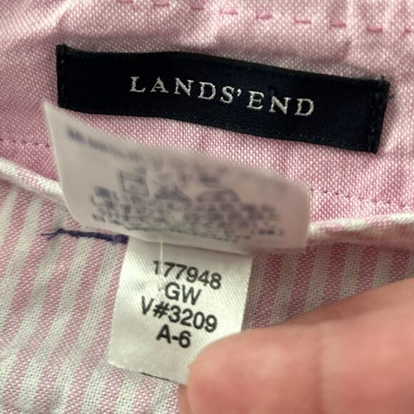 Lands’ End Woman's Micro Corduroy Boot-Cut Pant Size 14 Purple Classic Soft - Picture 7 of 8